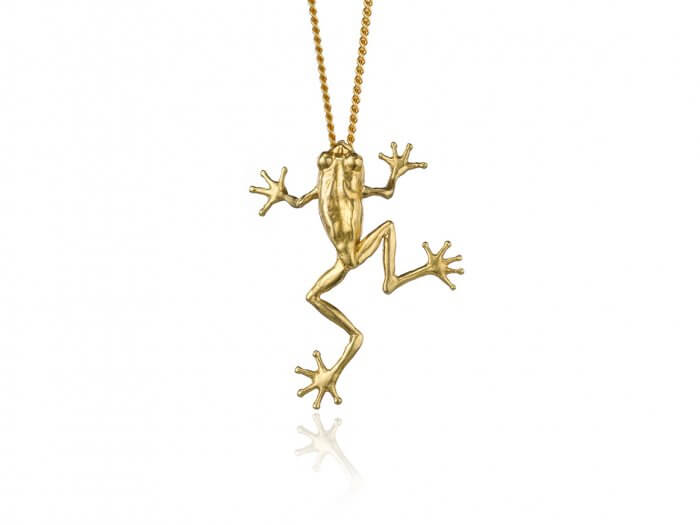 Salvari Jewellery Eco Pendant Treefrog